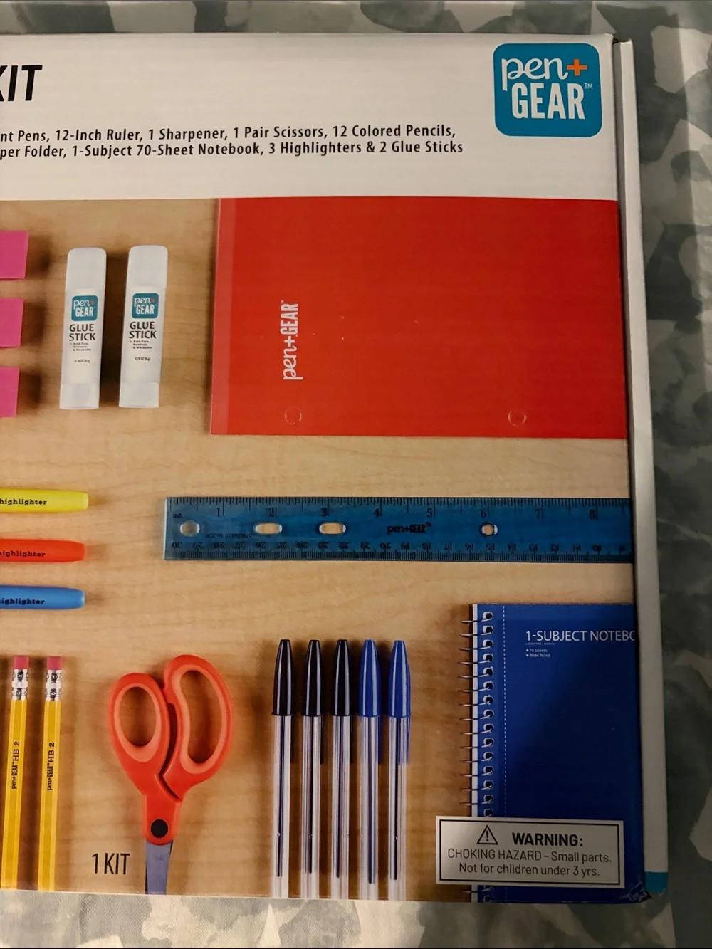 Kids School List Kit - Multicolor